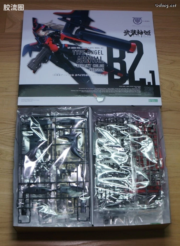 女神装置 武装神姬 B2.1 天使型 安瓦尔 重涂版 - 图片